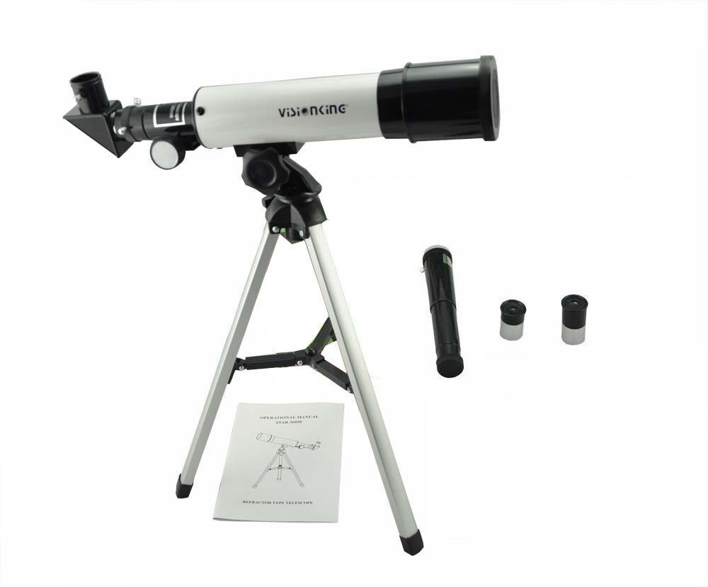 Visionking 360/50mm Astronomical Telescope Viewing Space Star Moon Barlow Lens