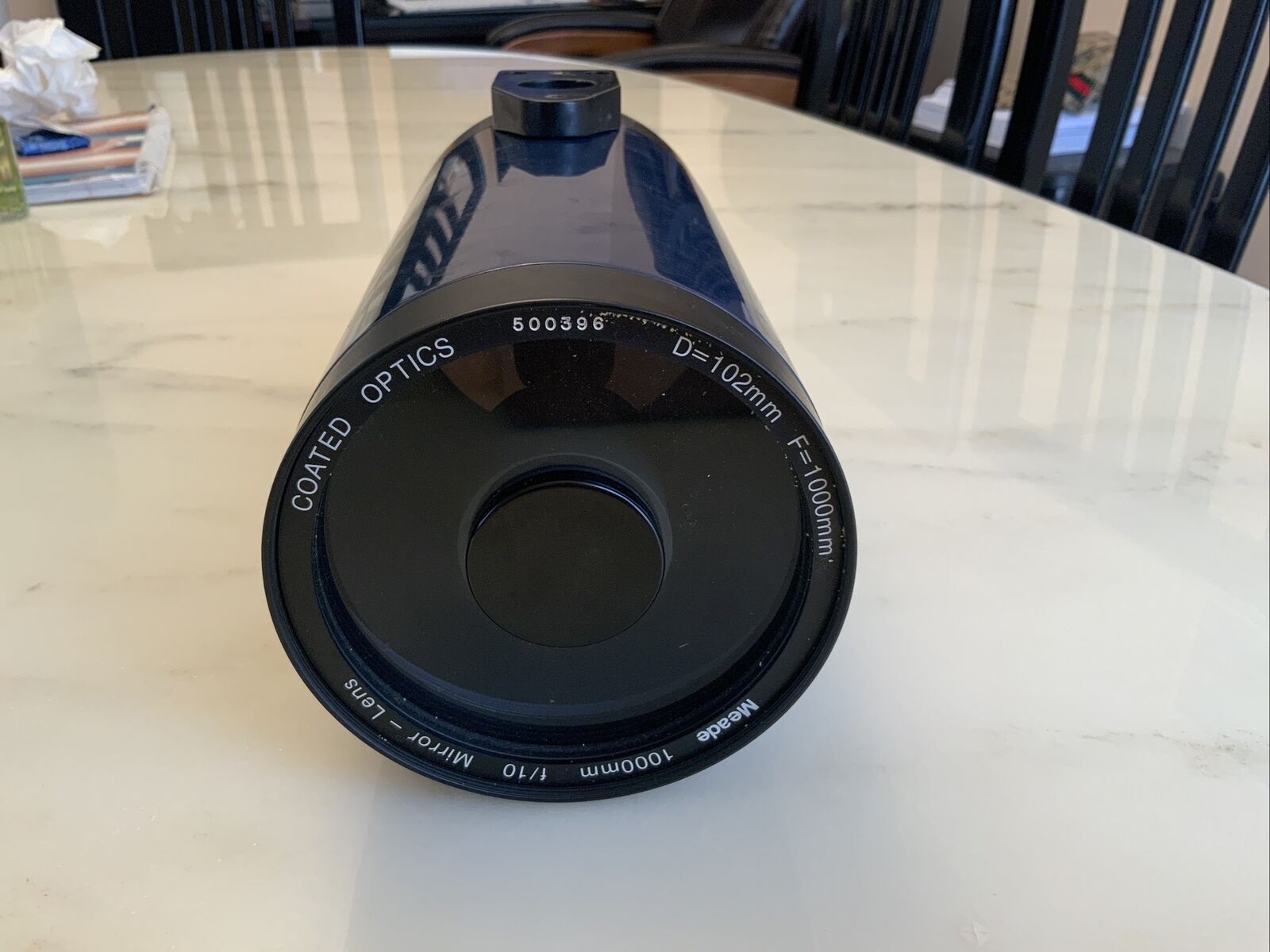 Meade Schmidt-Cassegrain f/10 Vintage Telescope Lens, D=102mm, F=1000mm