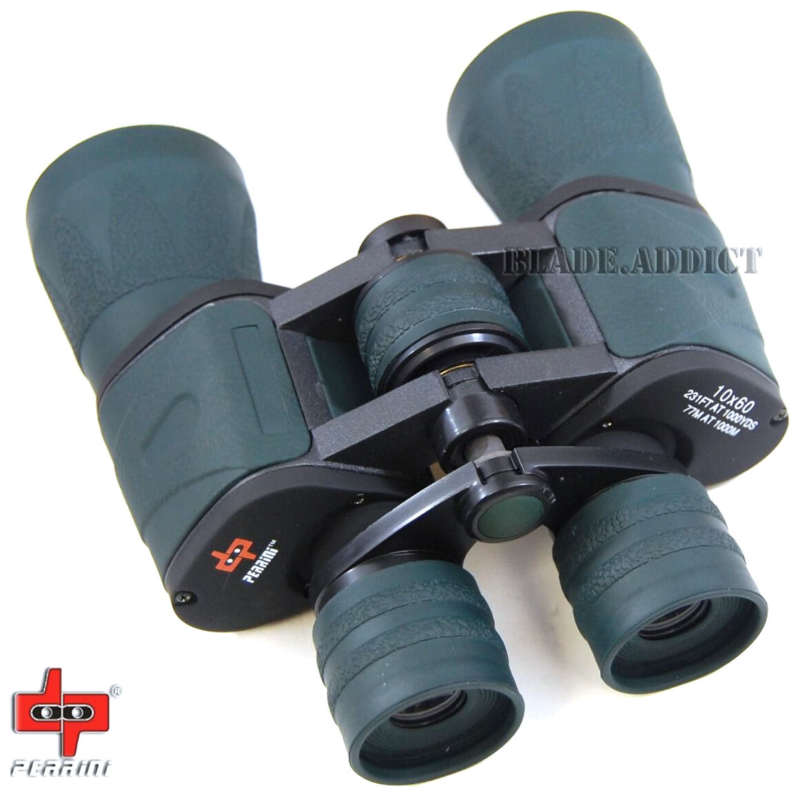 Day/Night 10X60 Military Zoom Binoculars Hunting Camouflage Camping + Case NEW