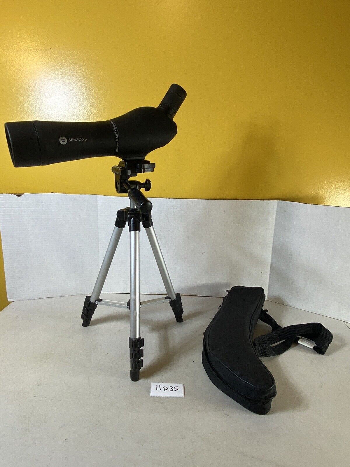Simmons Blazer 20-60x60mm spotting scope tripod Stand & Bag 11D35