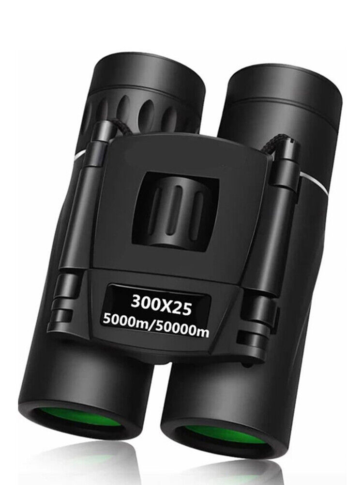 300x25 HD Powerful Binoculars 5000M Long Range Folding Sport Telescope FMC Optic