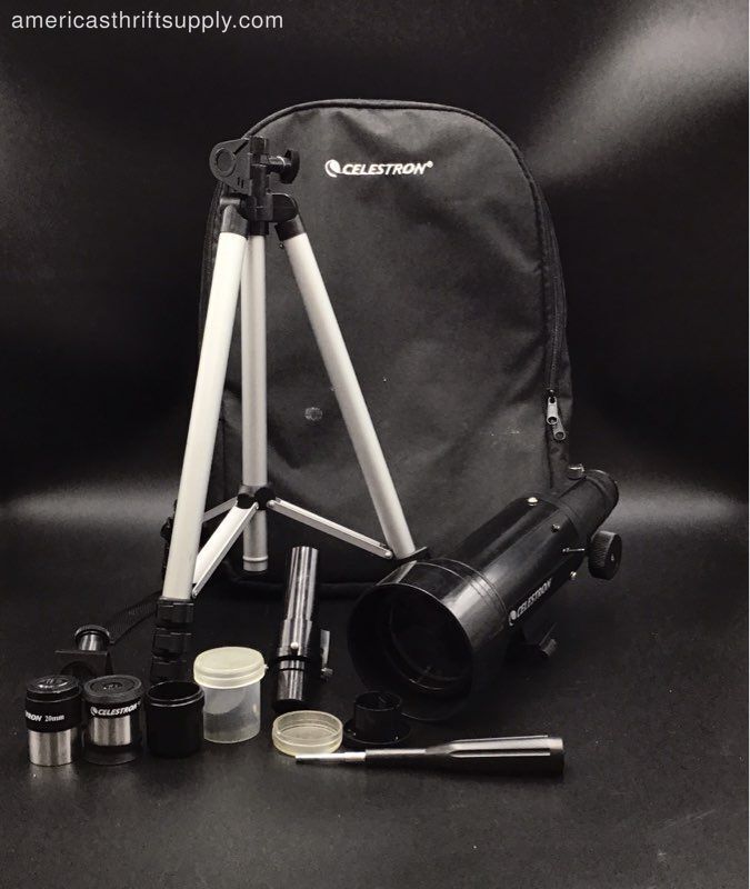 Celestron 21035 Travel Scope 70 Portable Refractor Telescope Kit w/Accessories