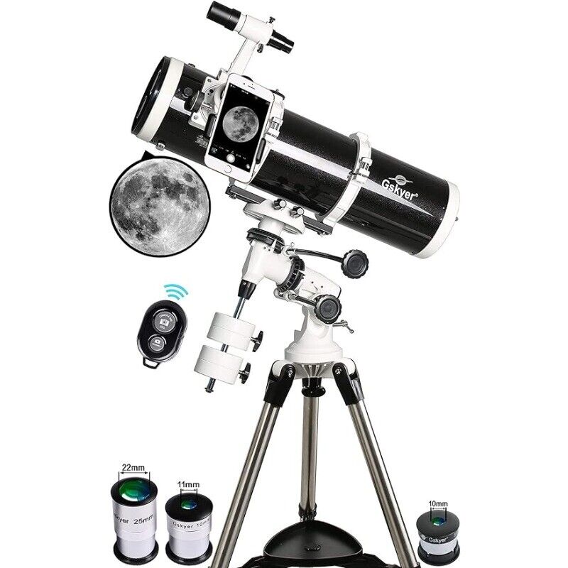 Telescope 130EQ Professional Astronomical Reflector Telescope Reflex Scope