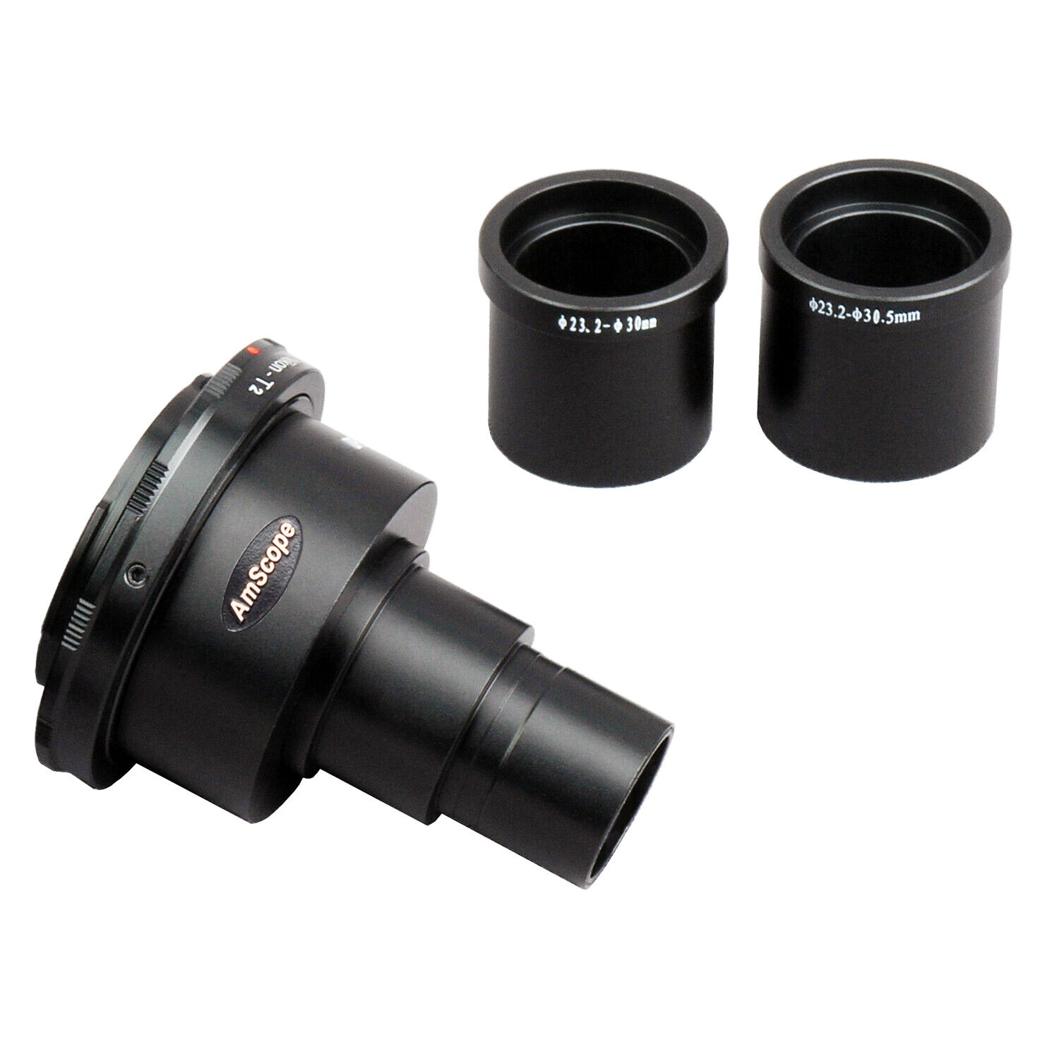 AmScope Nikon SLR/DSLR Camera Adapter for Microscopes 2X Magnification Power