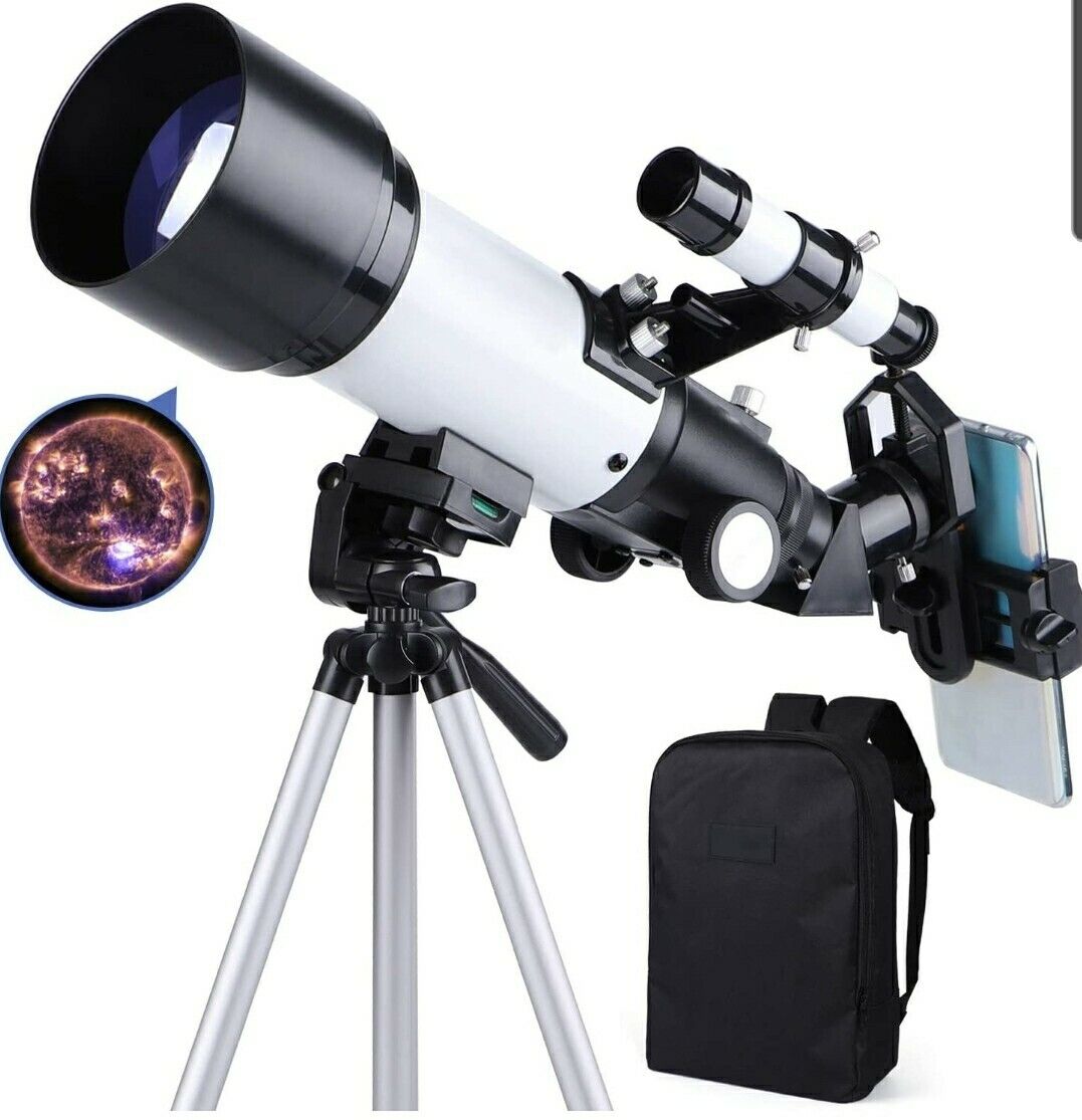 occer Telescopes for Adults Kids Beginners - 70mm Aperture 400mm Telescope FMC O