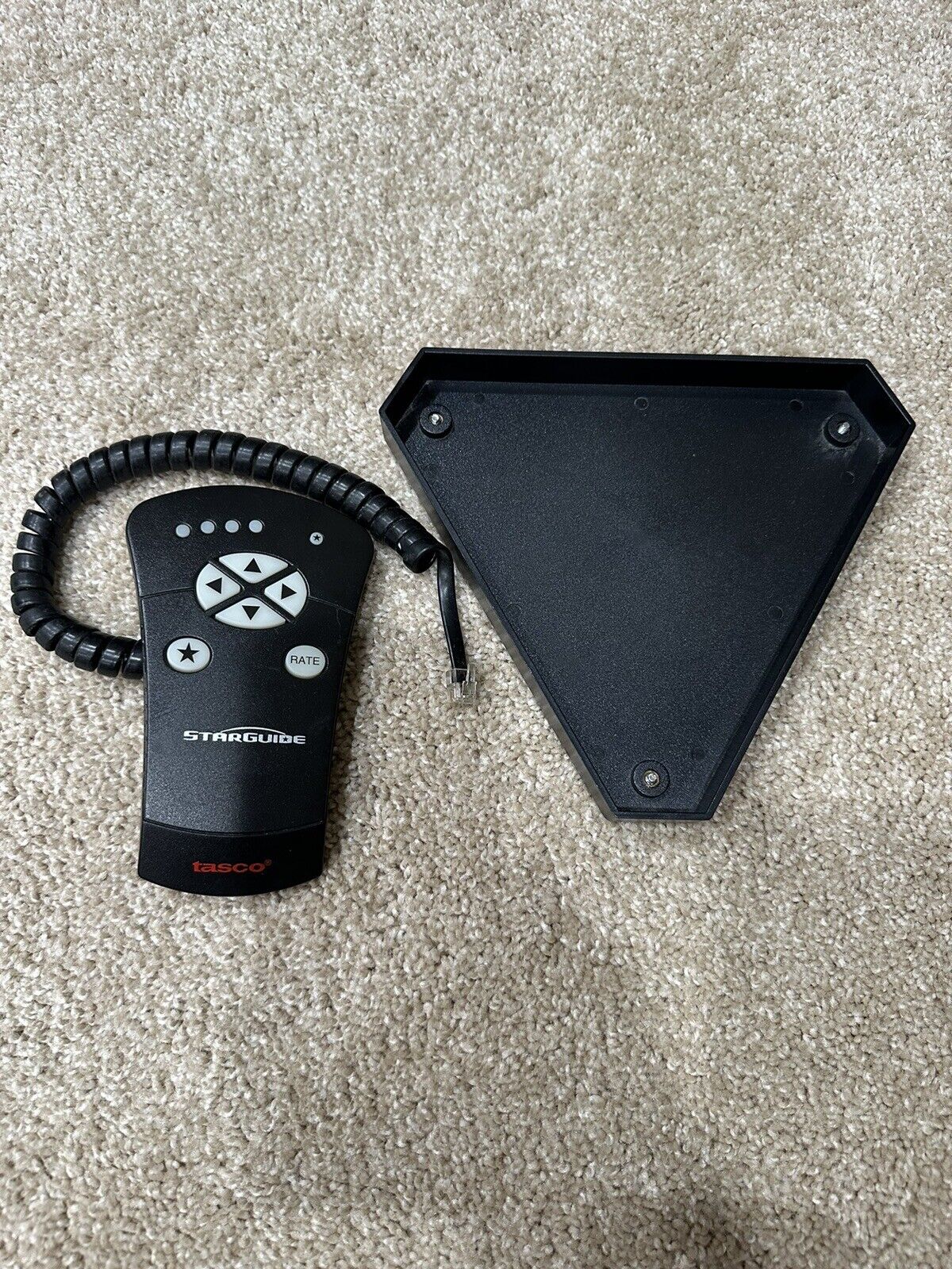 Tasco StarGuide Hand Controller for Telescope with triangle tray.