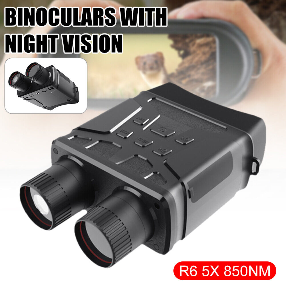 Night Vision Binoculars for Hunting in Full Darkness Digital Infrared Goggles US