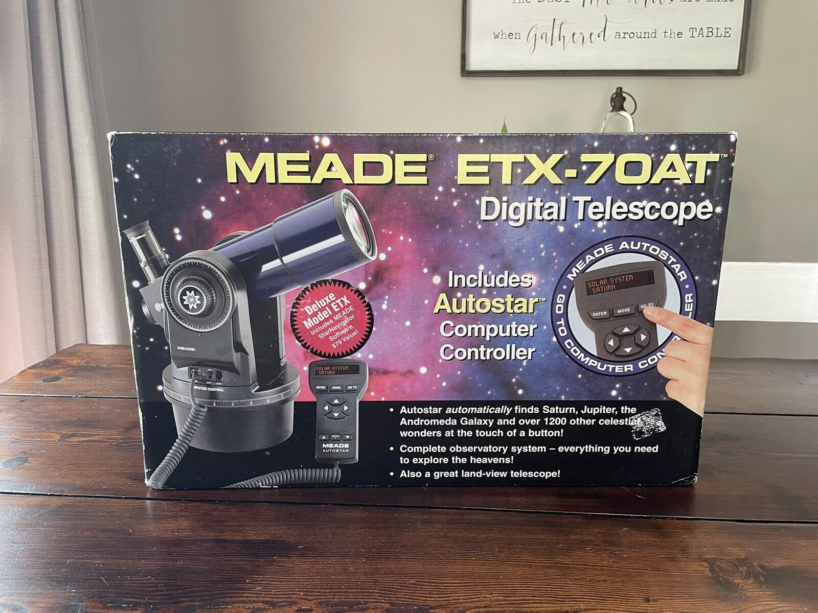 Meade ETX-70AT Digital Telescope with Autostar Computer Controller
