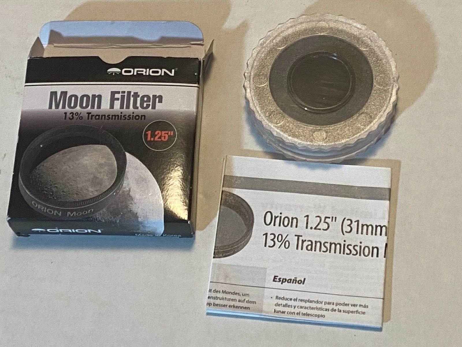 Orion Moon Filter 13% Transmission 1.25”