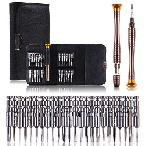 25 in1 Screwdriver Set Opening Repair Tools Kit for Mobile Phone Cellphone Watch