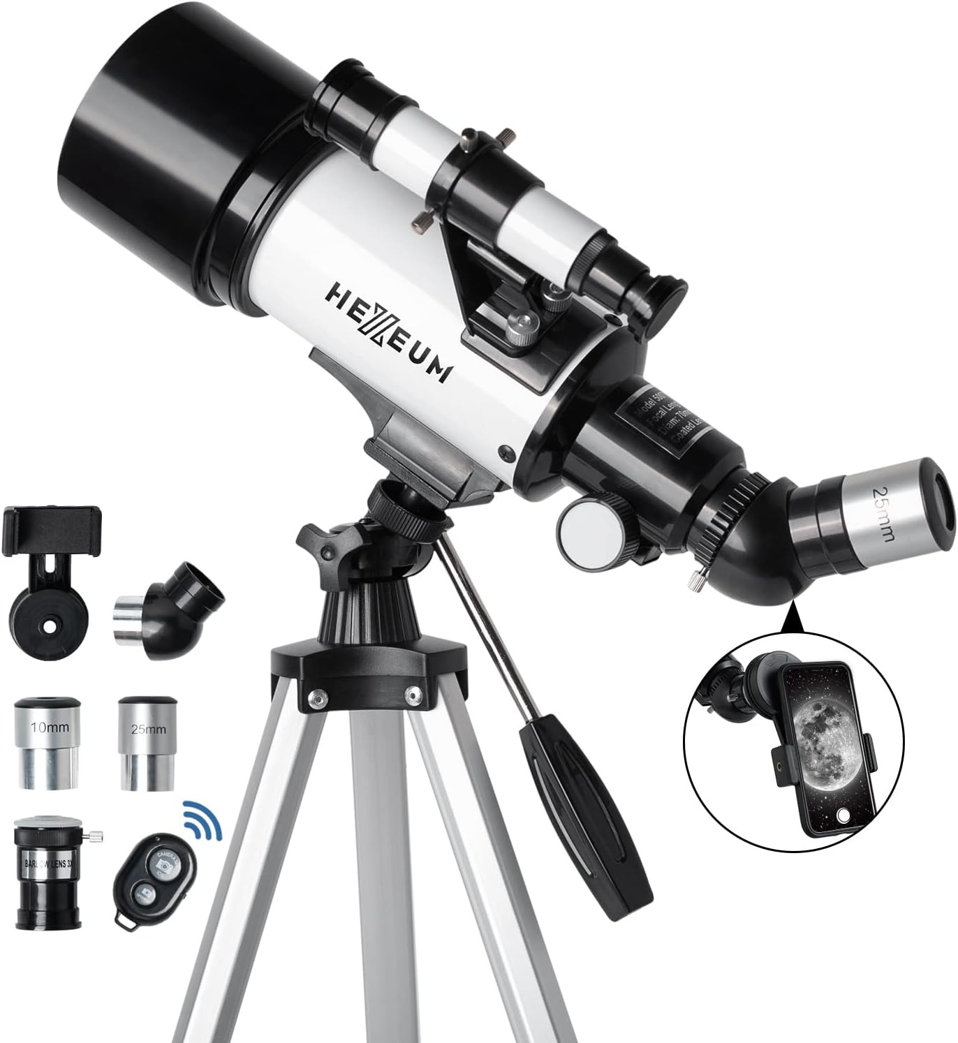 Telescope for Kids & Adults - 70mm Aperture 500mm AZ Mount Fully Multi-Coated