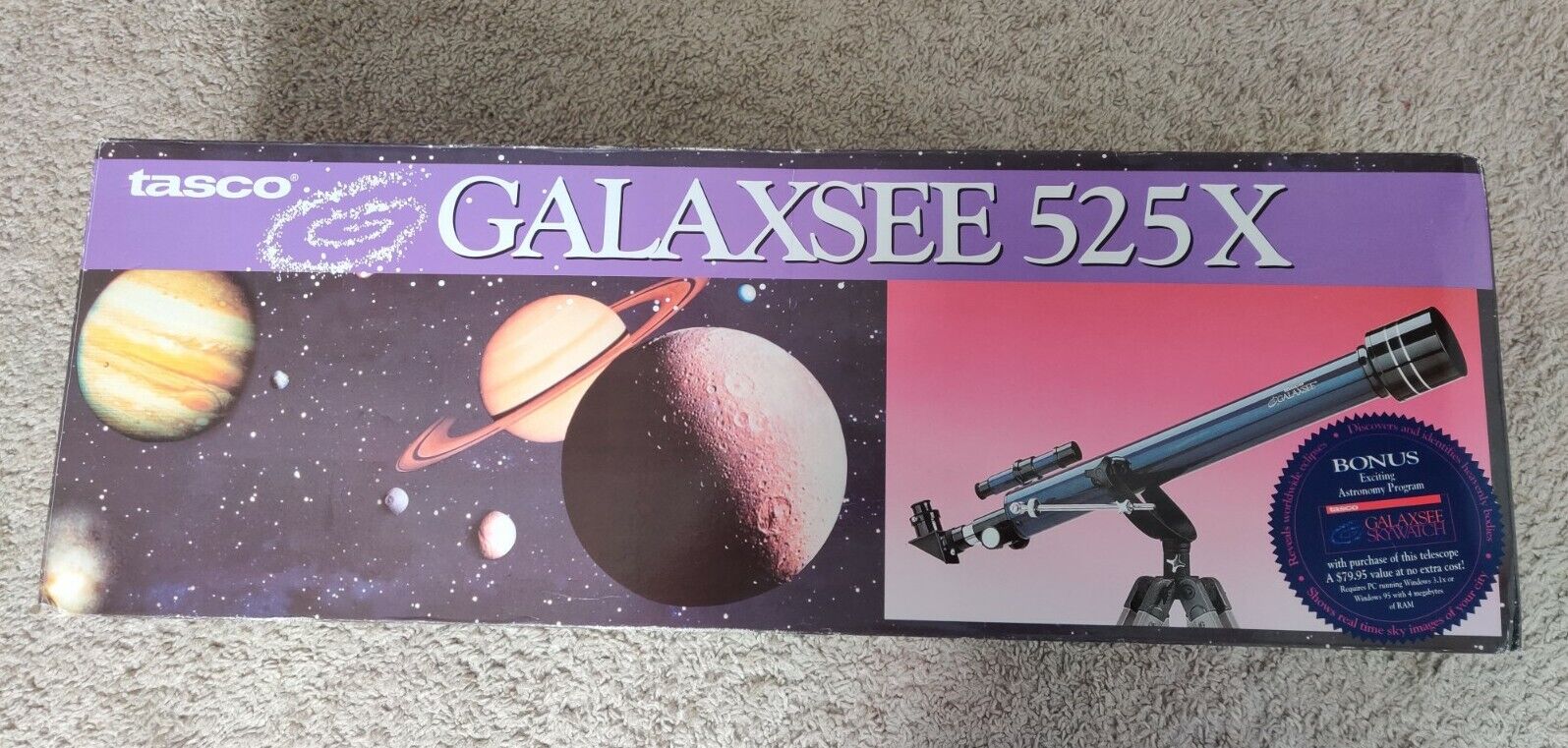 Tasco Galaxsee 525x 5x24mm Telescope