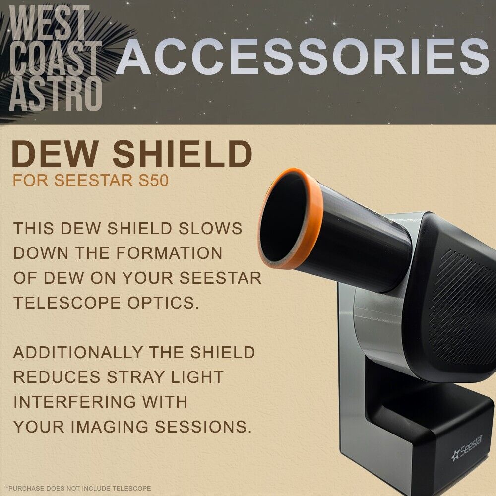 ZWO Seestar S50 - Dew Shield