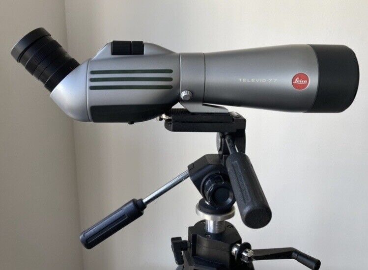 Leica Televid 77 Telescope With Stand And Case