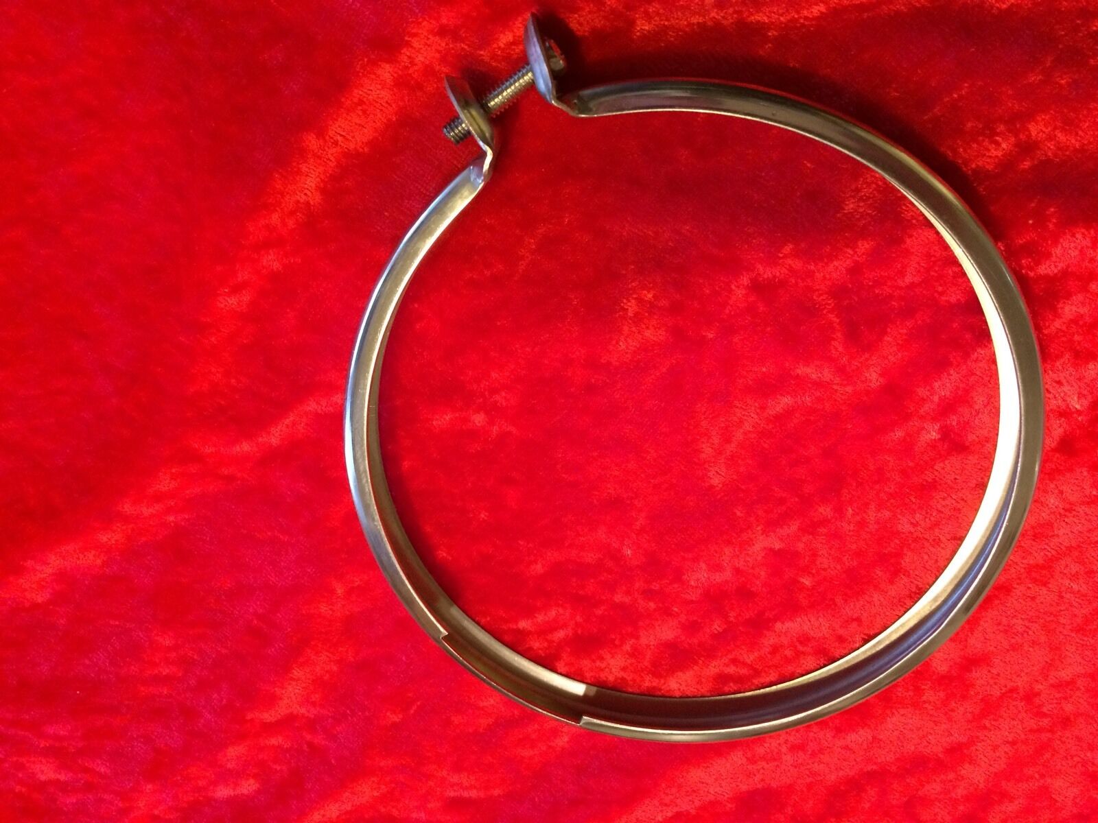Vintage scuba double hose Band Clamp ring new production