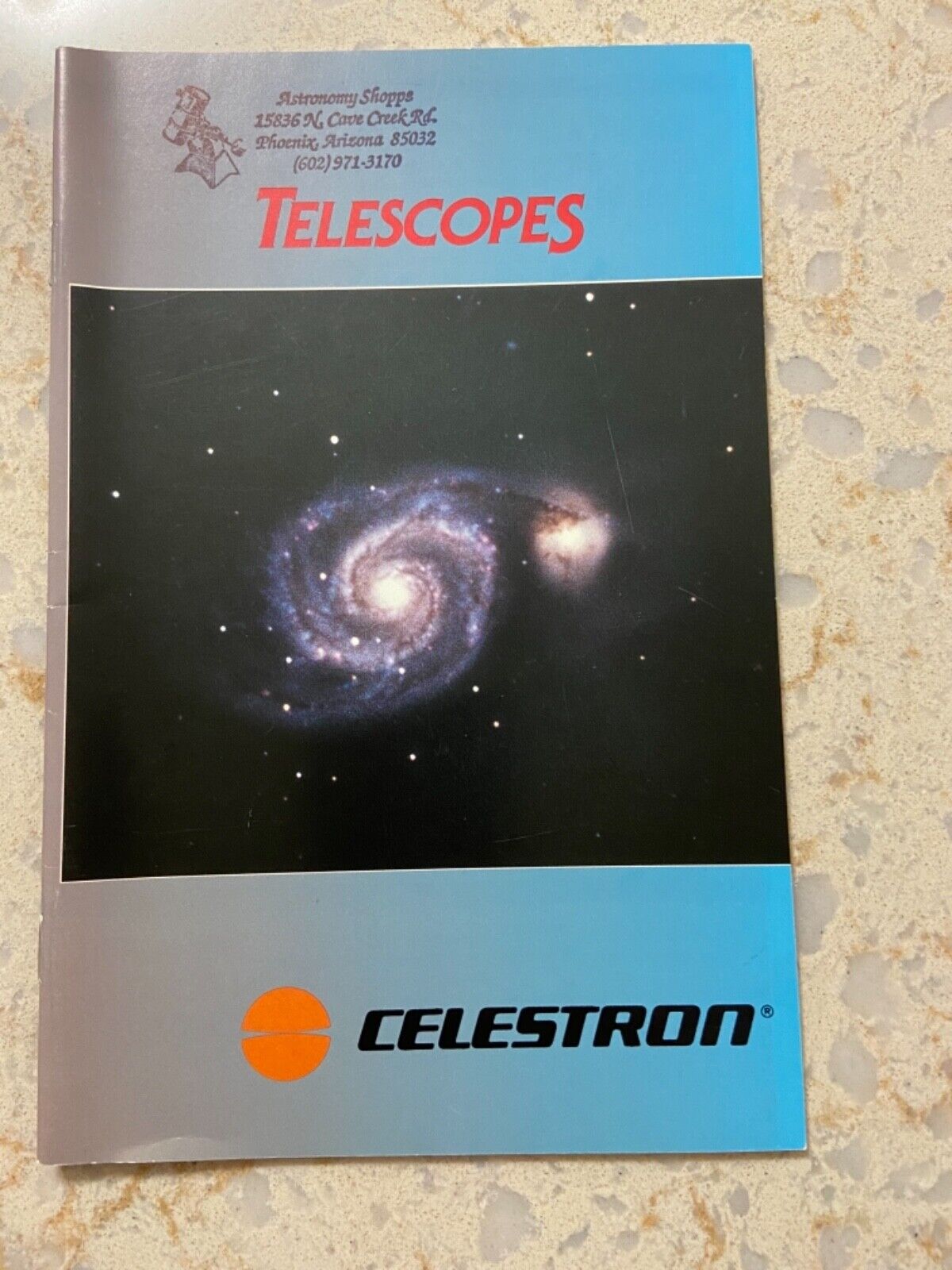 Celestron telescope catalog 1993