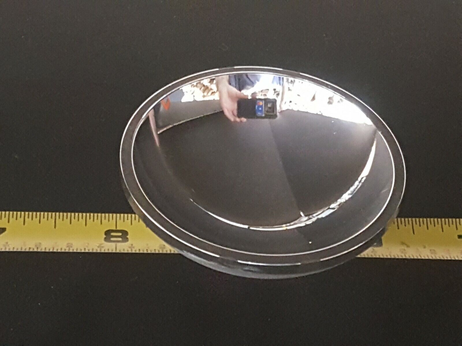 Concave Spherical Mirror 2.25 Diameter 0.75 Depth