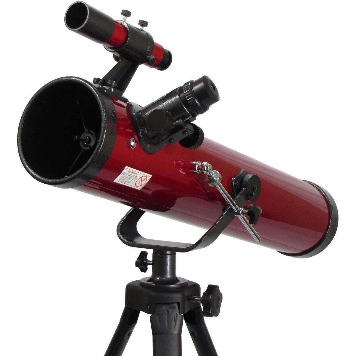 Carson Red Planet Series 35-78x76 Newtonian Reflector Telescope #RP-100