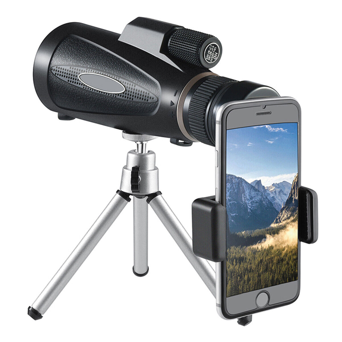 Portable18x62 Outdoor Single Mini HD Monocular Cell Phone Camera Lens Telescope