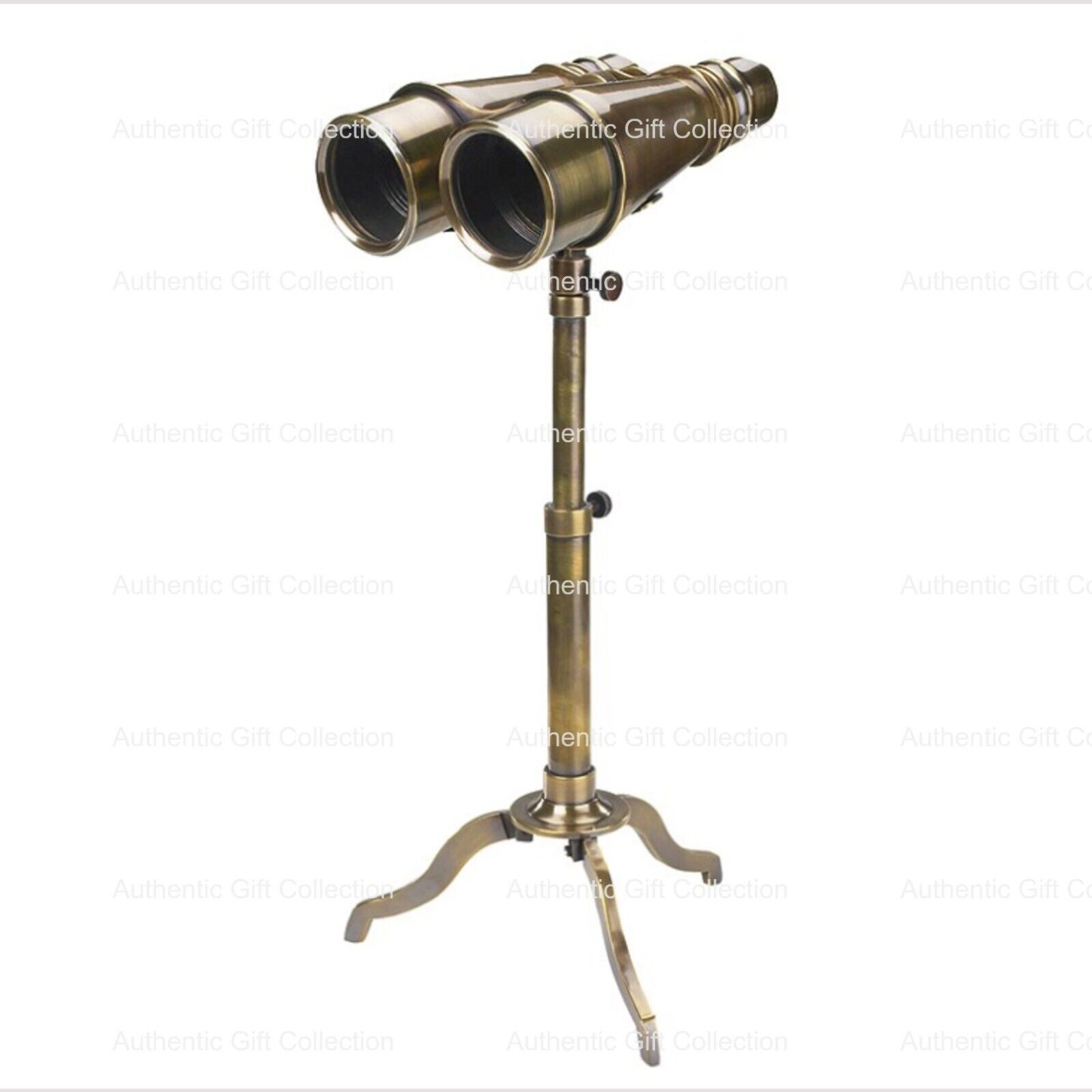 Victorian Binocular On Tripod and Tripod Adapter - Large View Clear FOR WATCHING