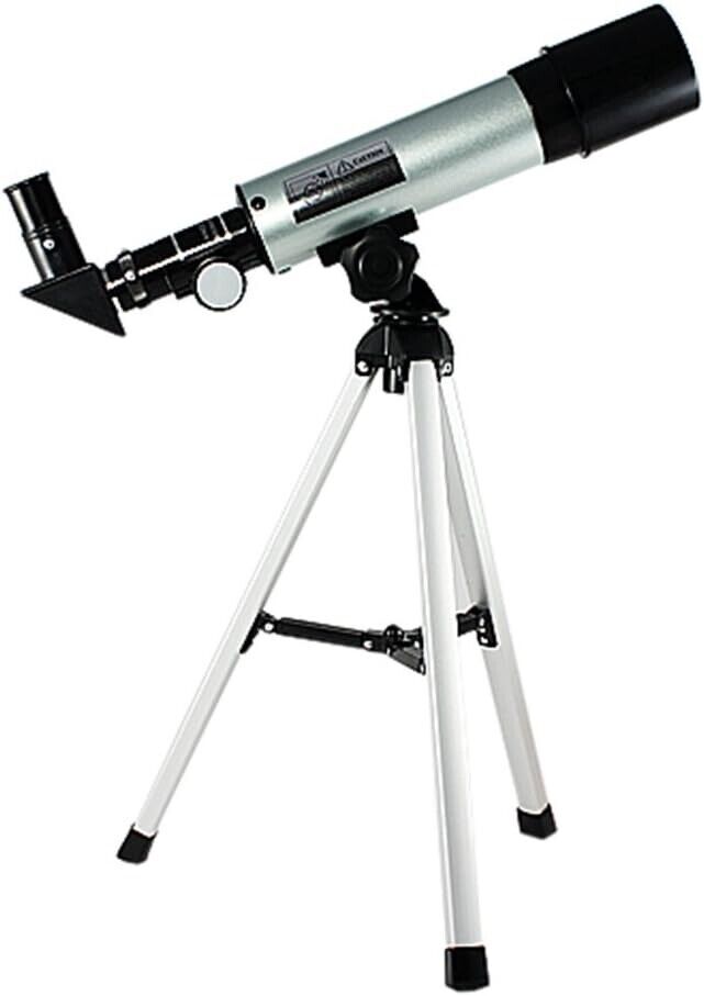 F36050 Astronomical Refractor Telescope Kit W/ Tripod Homeschool Astronomy Stars