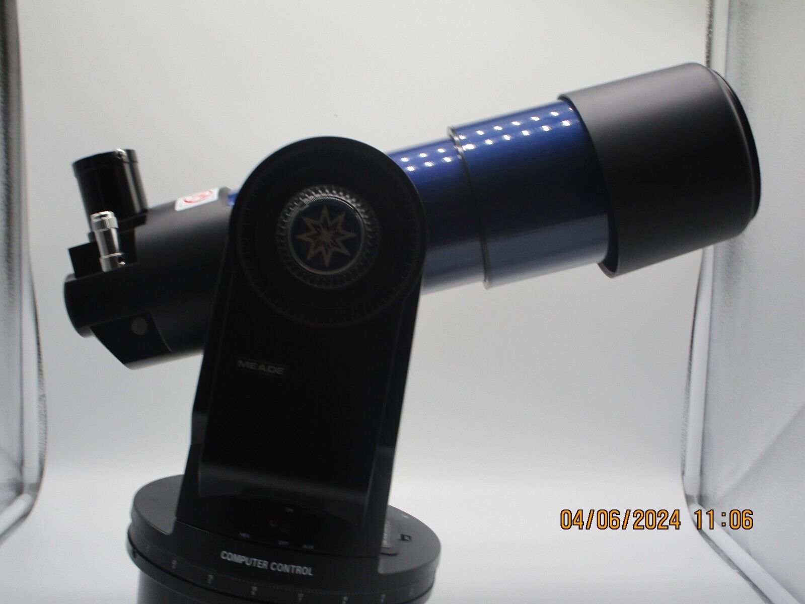 Meade ETX- 80-AT telescope Backpack Observatory.