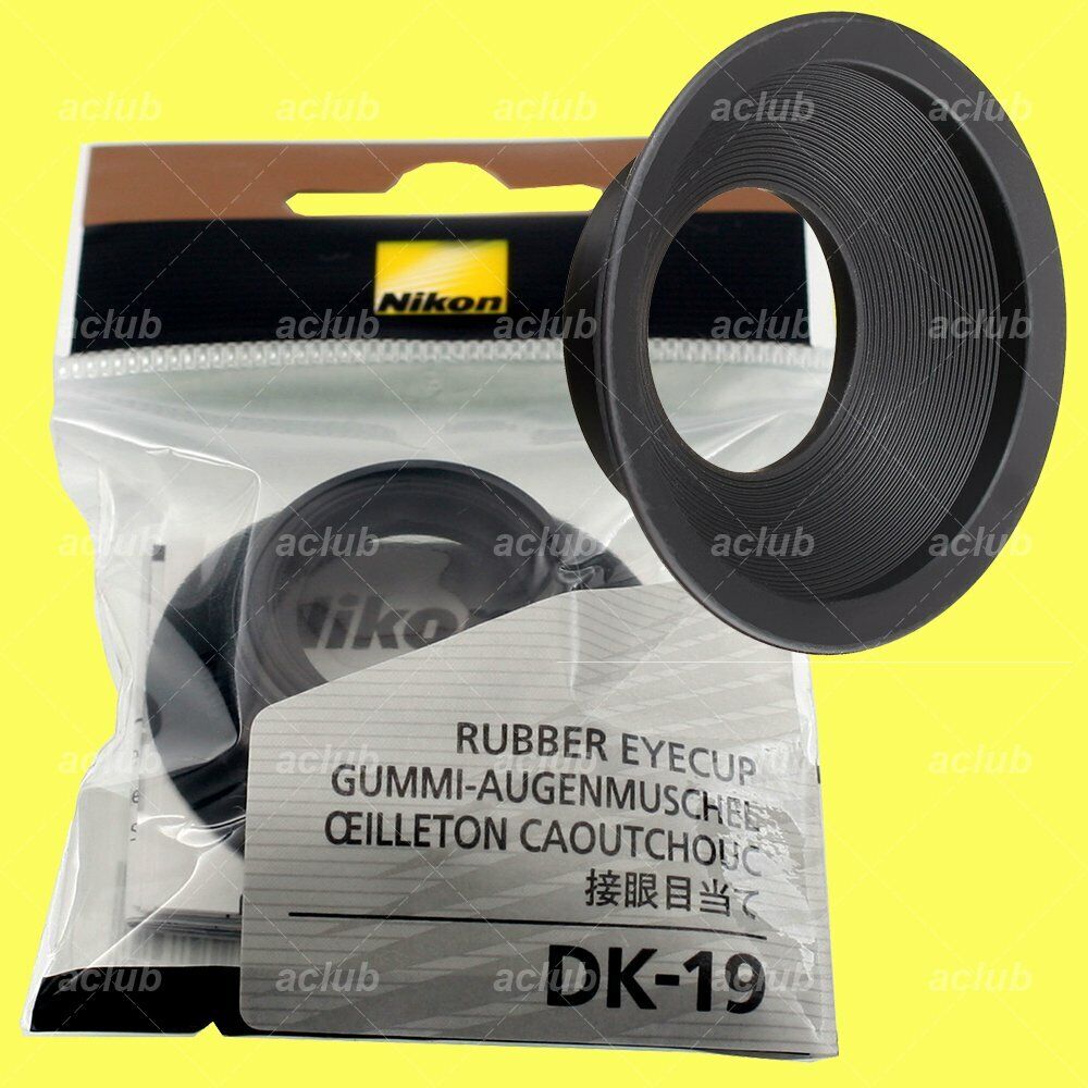 Genuine Nikon DK-19 Rubber Eyecup Df D810 D810A D800 D800E D700 D500 D5 D4 D3 F6