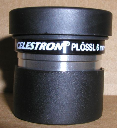 NEW 6mm Celestron Plossl telescope eyepiece