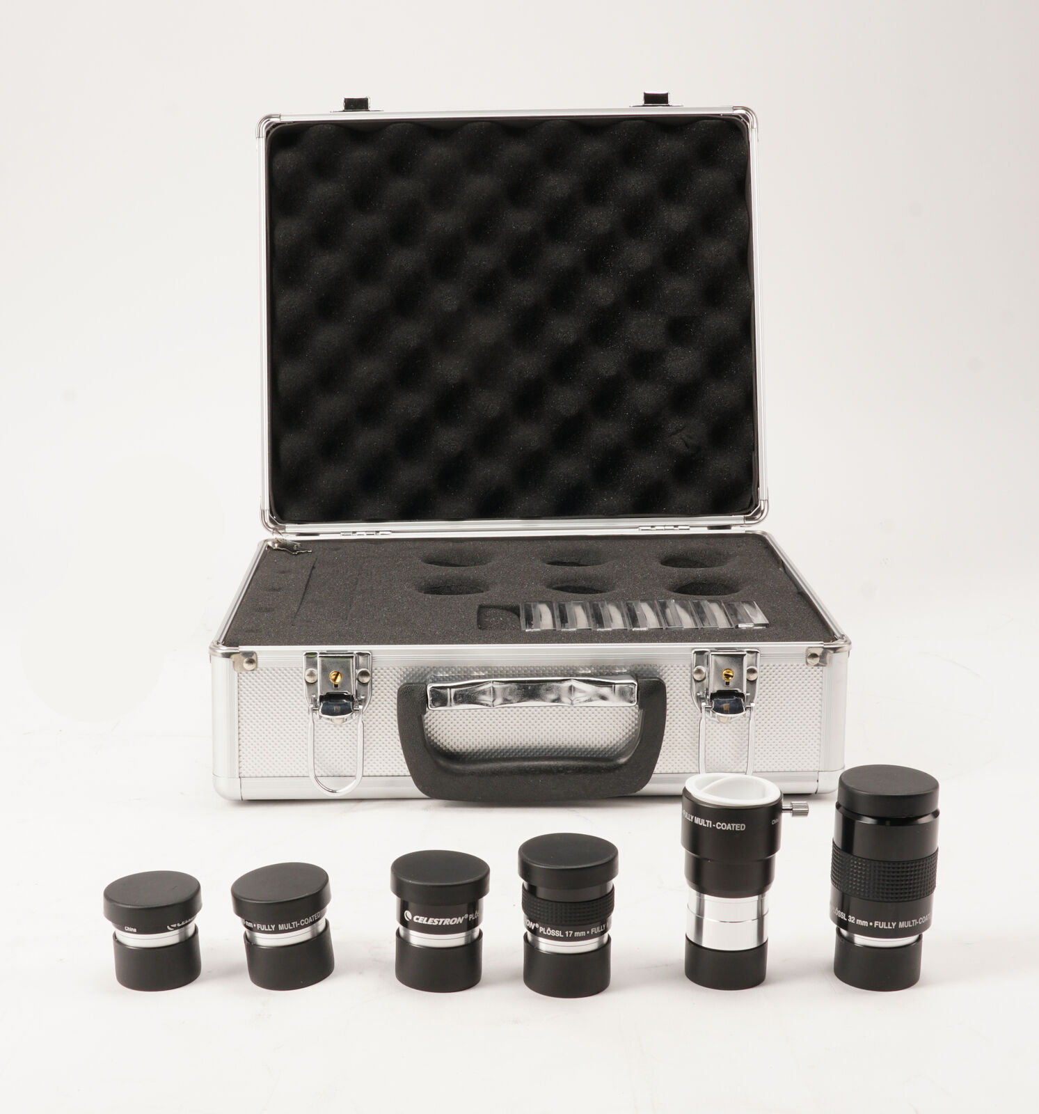 Celestron 1.25 inch Eyepiece and Filter Kit with Aluminum Case