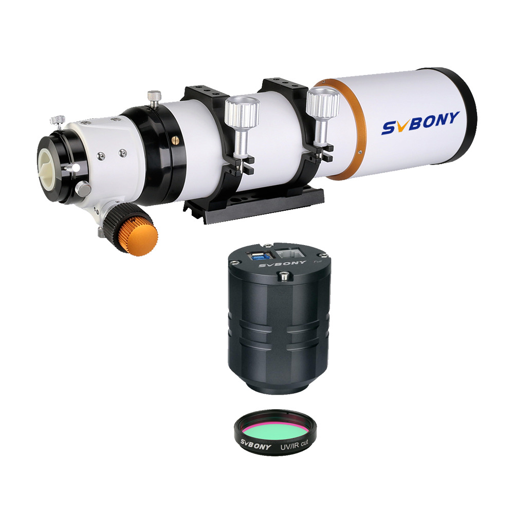 SVBONY SV503 80ED F7 Refractor Telescope+SV305Pro astronomy Camera+UV/IR Filter