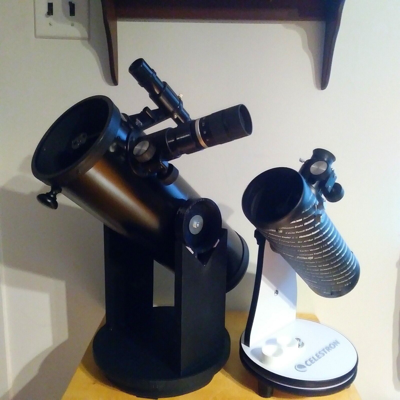 114mm f/3.5 Tabletop Dobsonian Reflector Telescope
