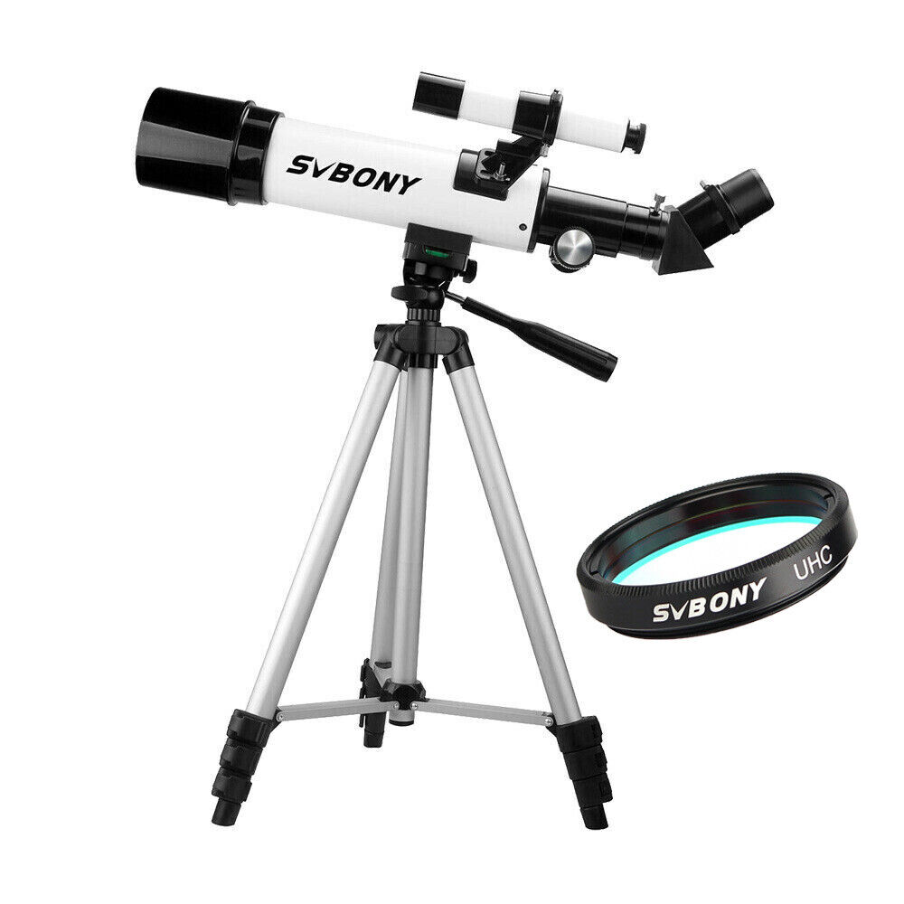 SVBONY SV501P 60400mm Refractor Telescope W/ UHC filter for Moon Star Viewing