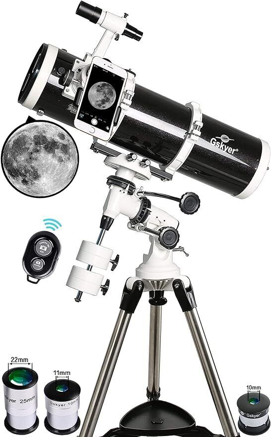  Professional Astronomical Reflector Telescope German Technology Scope EQ-130 