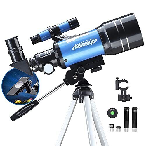 700mm Reflector Astronomical Telescope 150X with Phone Adapter for Moon Watching