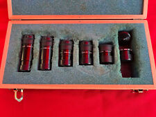 Set of Six Vernonscope Brandon Eyepieces w/ Rubber Eyecup, Caps and storage box picture