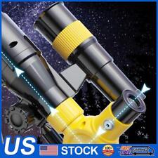 40 X Lens Kids Astronomy Telescope Multi-Coated Optics with Tripod (Yellow) picture