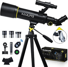 70mm Aperture Telescope - 20X-200X Magnification, Portable with Phone Adapter an picture