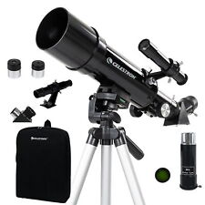 60Portable Telescope W/Backpack&Tripod,Fully Coated Glass Optics Provides Bright picture
