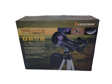Celestron 70mm Travel Scope Portable Refractor Fully Coated Glass Optics  picture