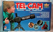 Vintage SUPER SCIENCE TEL-CAM Telescope - Tripod - Camera Outfit  picture