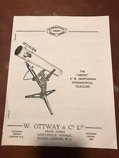 Orion Newtonian Astronomical Telescope instructions picture