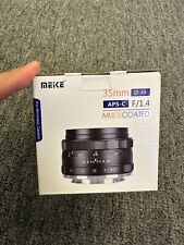 Meike 35mm F/1.4 MFT Mount Large Aperture Manual Focus APS-C Camera Lens picture