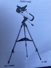 Telescope 114AZ Newtonian Reflector Telescope for Astronomy Adults, Great Gift & picture
