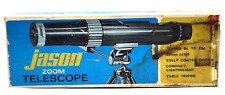 VTG VGUC 1962 Jason Power Zoom Telescope 8X 25X 30mm Table Tripod Model 320 RARE picture