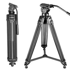 Neewer 155cm Aluminum Tripod with 360 Degree Pan Head for Video Camcorder picture