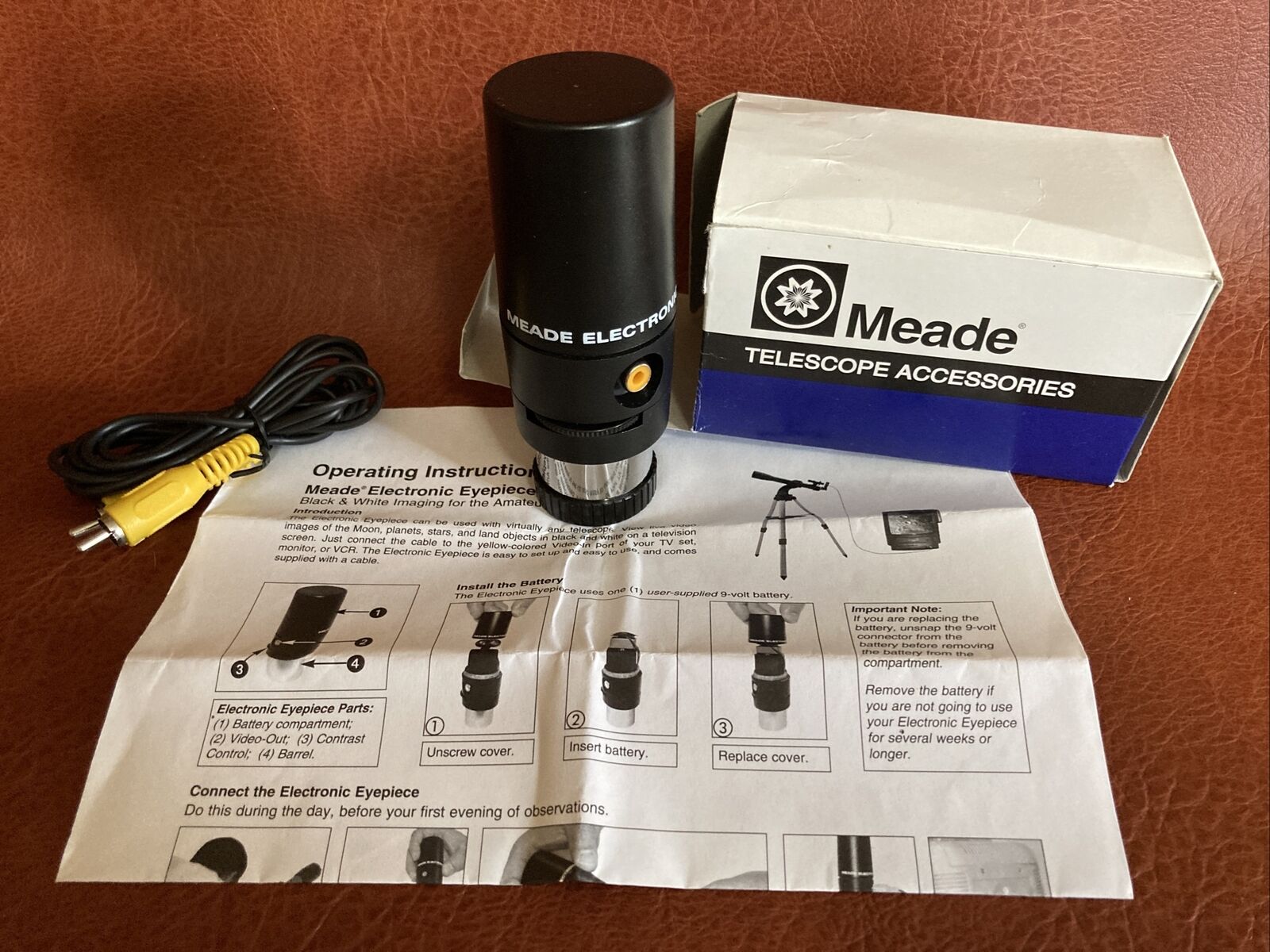 Meade 07165 Electronic Eyepiece Telescope - New