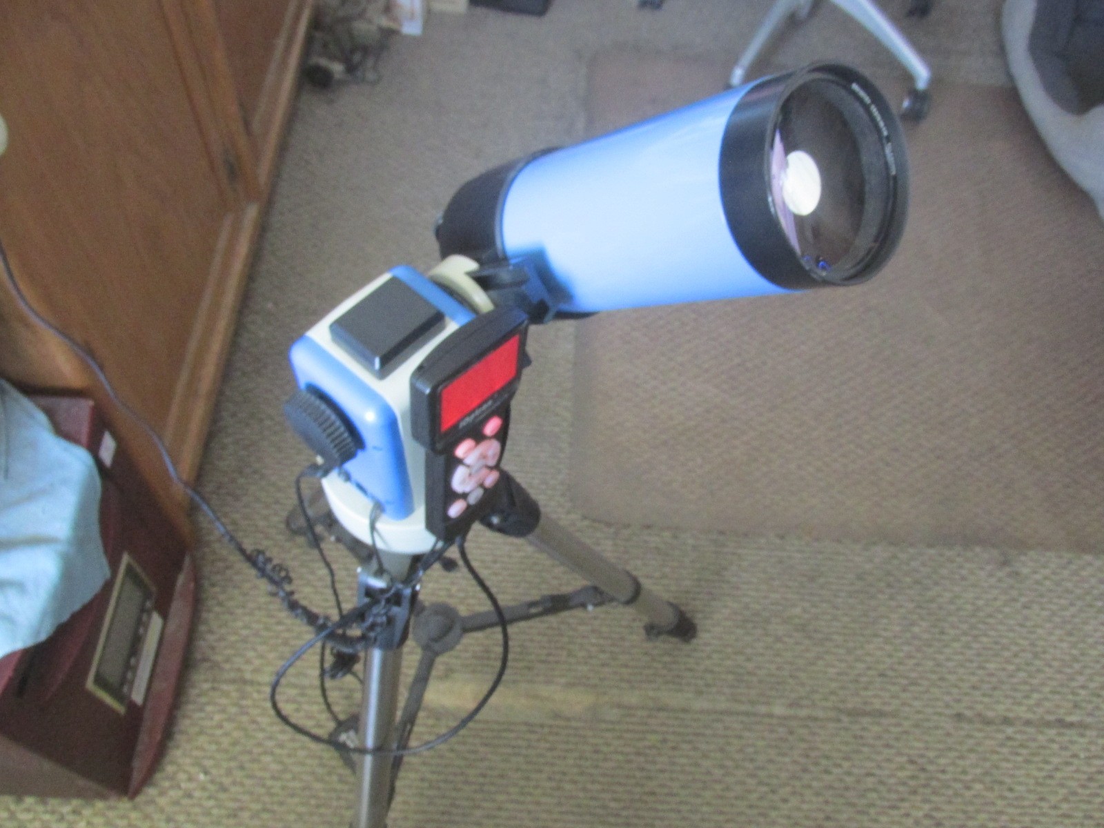 Cube Ioptron Model 90mm Maksutov Cassegrain Telescope, iOptron Cube, Tripod Go2nova ...