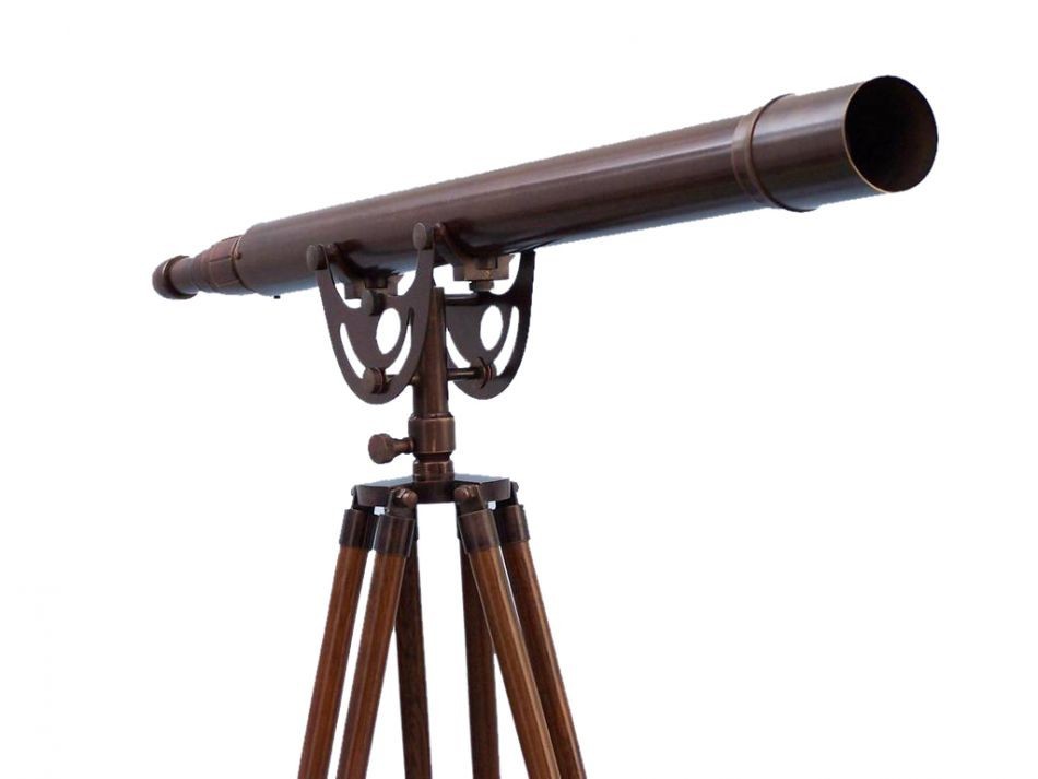 Brozed Floor Standing Bronzed Anchormaster Telescope 65