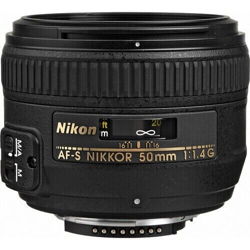 (New) Nikon AF-S Nikkor 50mm f/1.4 G Autofocus Lens