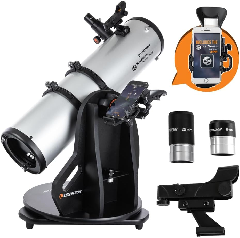 150Mm Tabletop Dobsonian Smartphone App-Enabled Telescope – Works with Starsense